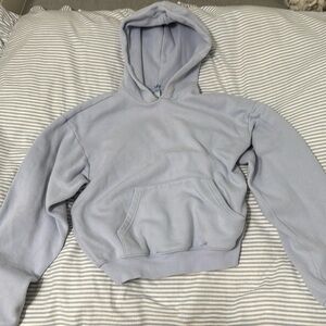 Discontinued SKIMS cotton fleece hoodie.